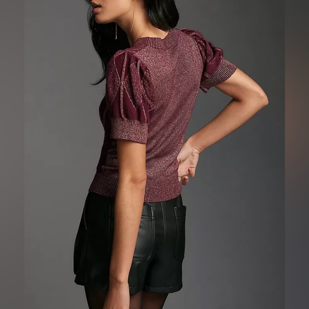 Kachel Lurex Sweater Tee - Picture 3 of 6